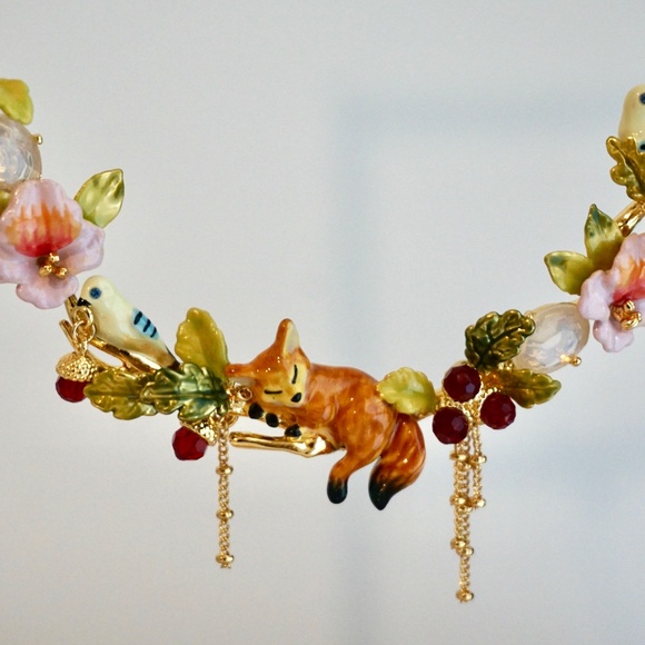 Necklace fox cub of the forest - Picture 1 of 5